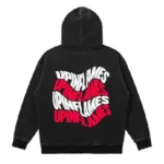 Up In Flames Hoodie Snow Wash (1)