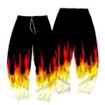 Up In Flames Joggers Black (1)